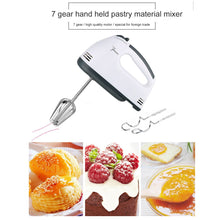 Load image into Gallery viewer, Multifunctional Mini 7 Speed Manual Electric Hand Mixer